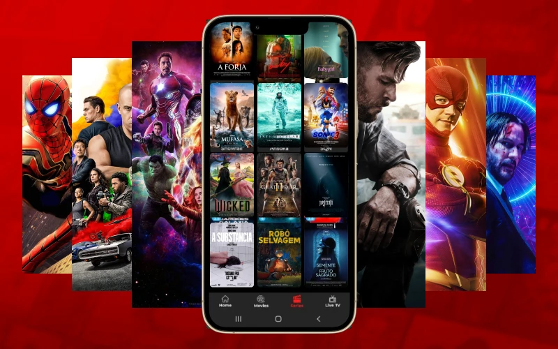Imagem da plataforma UNIFLIX